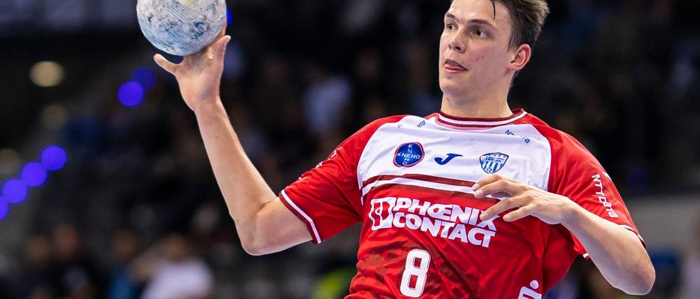 Rückraumspieler Frederik Simak ist seit 2020 für den TBV Lemgo Lippe aktiv