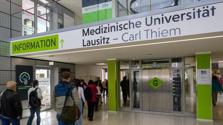 Medizinische Universität Lausitz – Carl Thiem: In einem Jahr sollen die ersten Studierenden kommen.