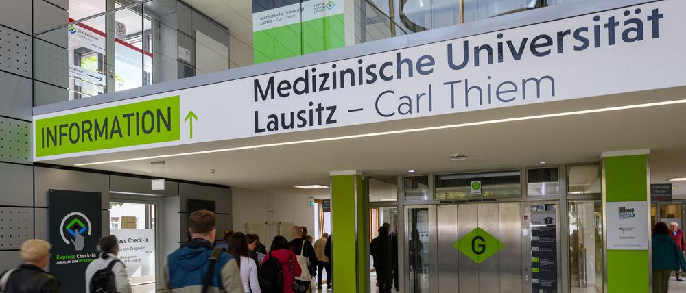 Medizinische Universität Lausitz – Carl Thiem: In einem Jahr sollen die ersten Studierenden kommen.