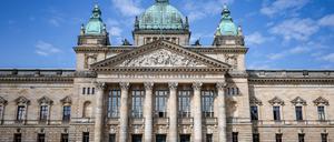 Blick auf das Bundesverwaltungsgericht (BVerwG) am Simsonplatz.