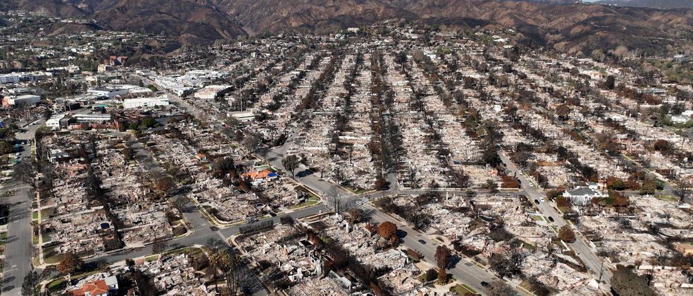 Im Januar hatten verheerende Brände ganze Viertel von Los Angeles verwüstet. (Archivbild)