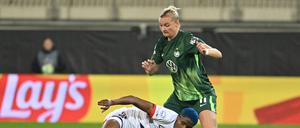 Starker Auftritt: Alexandra Popp (r).