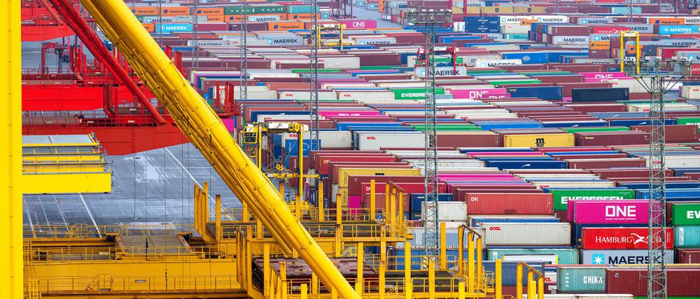 Zölle bremsen die Exportnation Deutschland. (Symbolbild)