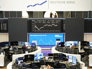 Ein Blick in die Frankfurter Börse. 