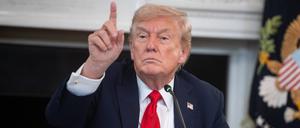 Donald Trump im Weißen Haus.