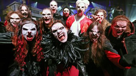 Die Hobby-Vampire zu den Horrornächten im Filmpark Babelsberg.