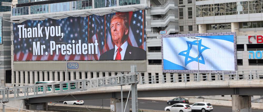 Israel ist Donald Trump dankbar.