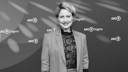 Wanda Perdelwitz im Februar in Berlin.