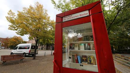 Städtischer Gedenkort an die Bücherverbrennung in Potsdam soll 2026 eröffnen