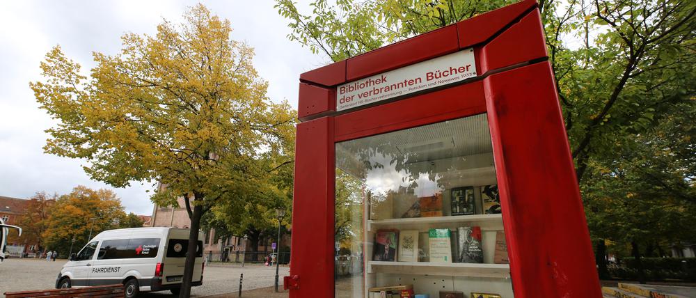 Städtischer Gedenkort an die Bücherverbrennung in Potsdam soll 2026 eröffnen