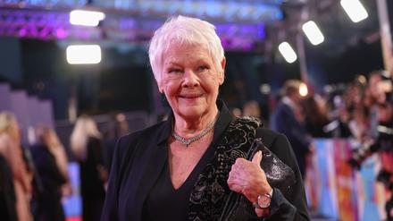 Judi Dench, Schauspielerin aus Großbritannien, kommt zur Premiere des Films „Allelujah“ während des London Film Festivals (Archivbild).