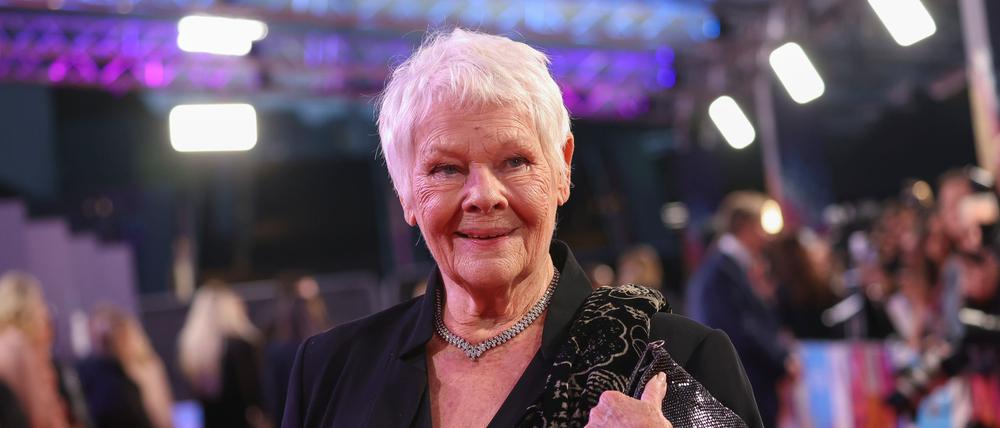 Judi Dench, Schauspielerin aus Großbritannien, kommt zur Premiere des Films „Allelujah“ während des London Film Festivals (Archivbild).