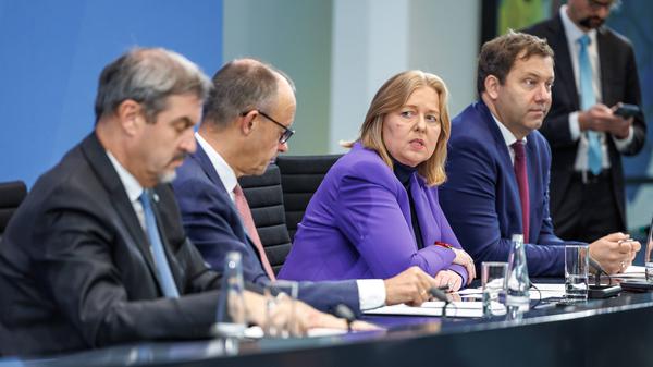 Söder, Merz, Bas, Klingbeil.