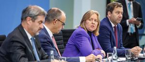 Söder, Merz, Bas, Klingbeil.