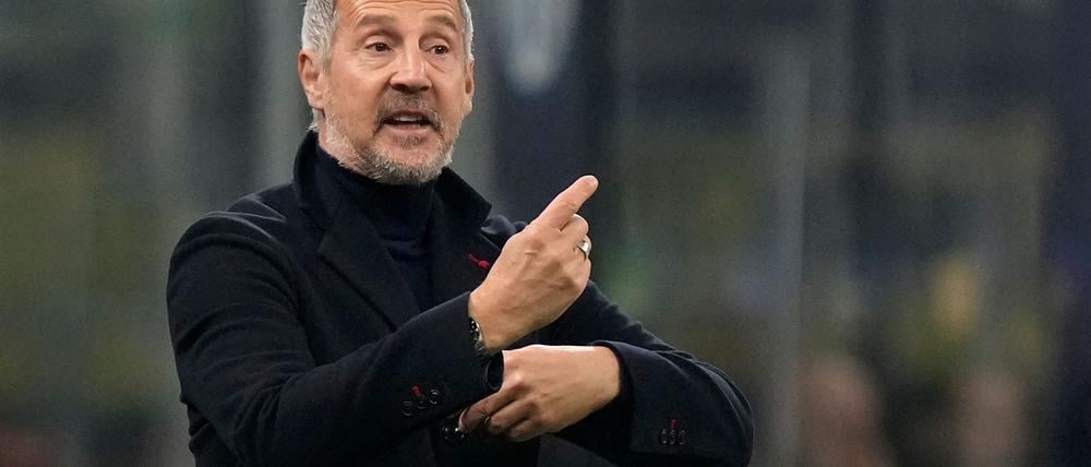 Laut Medien ist Adi Hütter nicht mehr Trainer in Monaco. (Archivbild)