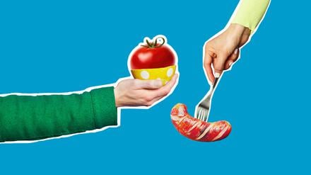 Alles Wurst? Von wegen. Viele Menschen ernähren sich ausgewogen.