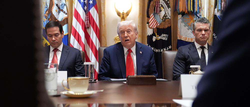Trump sagt, man müsse den Demokraten „einen kleinen Vorgeschmack ihrer eigenen Medizin geben“.
