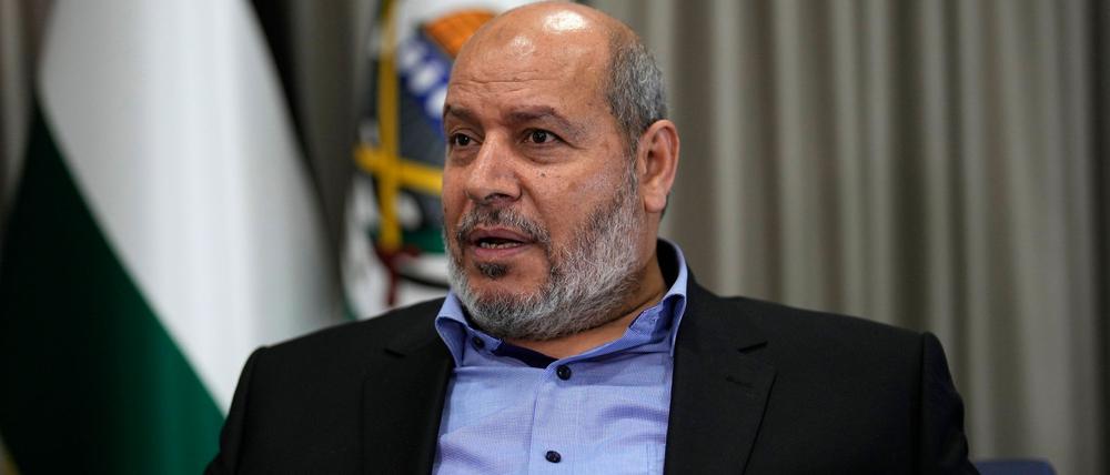 Chalil al-Haja, der Leiter der Hamas-Verhandlungsdelegation (Archivbild)