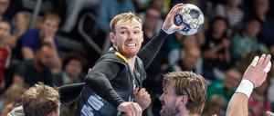 Welthandballer Mathias Gidsel war einmal mehr beste Werfer der Füchse.