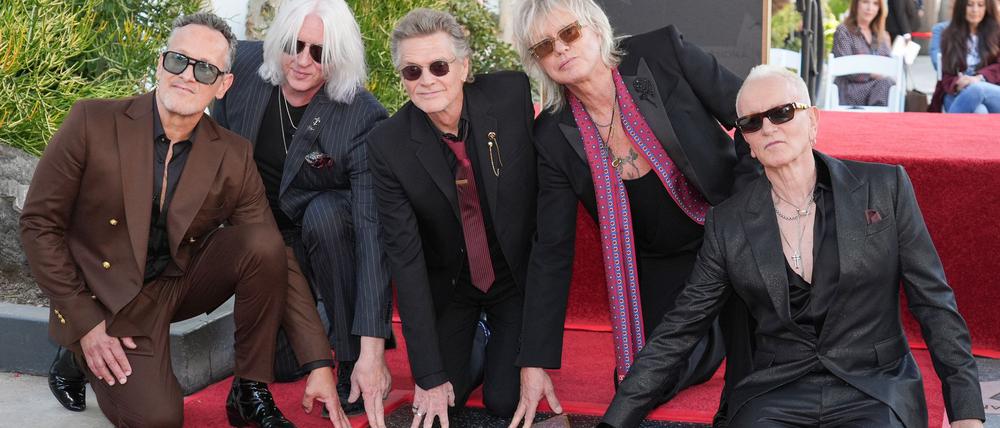 Die Rocker von Def Leppard haben nun in Hollywood einen festen Platz.