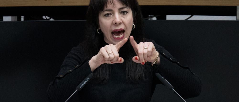 Elif Eralp ist seit 2021 Mitglied des Berliner Abgeordnetenhauses. (Archivbild)