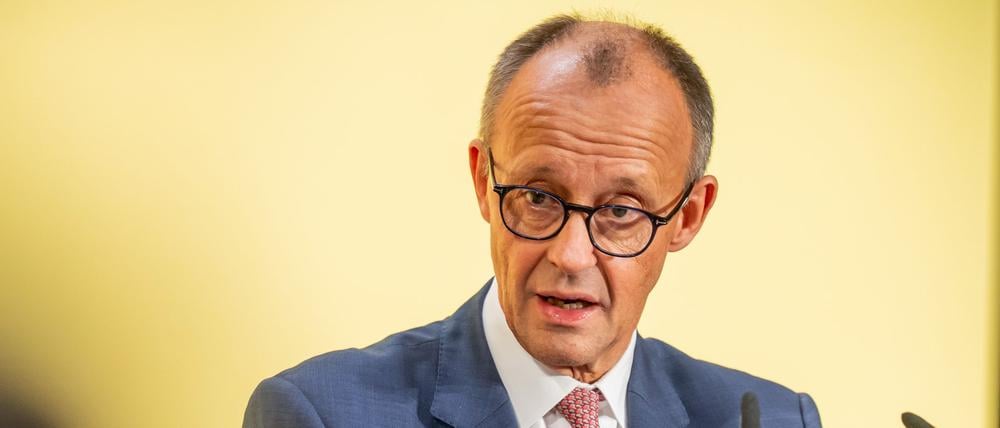 Bundeskanzler Friedrich Merz (CDU)