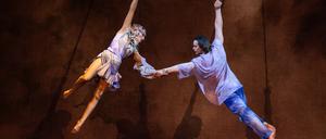 Szene aus der Show „Alizé“ des Cirque du Soleil