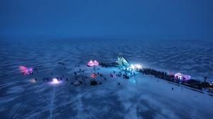 In Oulu ist man dicke Eisschichten gewohnt.