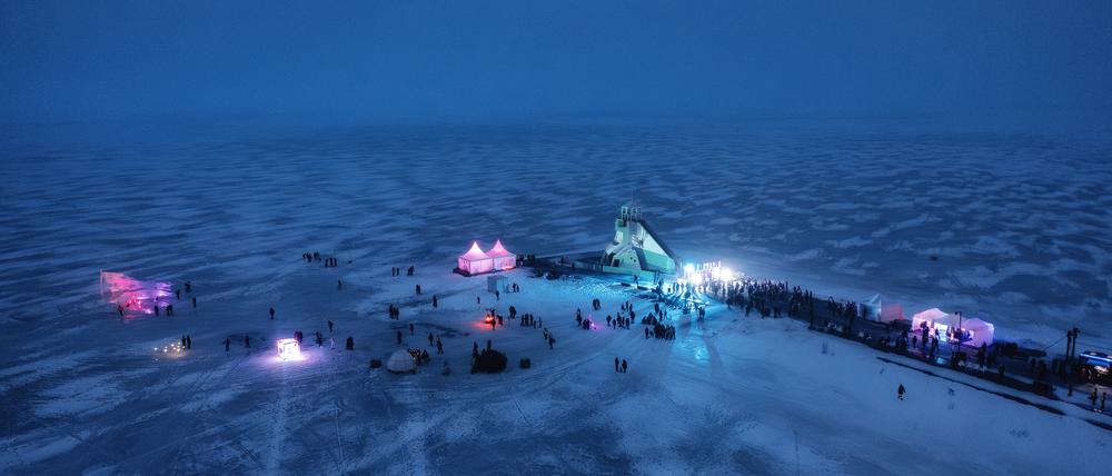 In Oulu ist man dicke Eisschichten gewohnt.