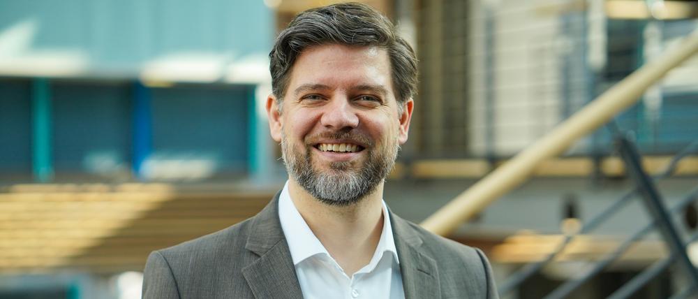 Roland Aust ist seit Oktober 2025 neuer Kanzler der Filmuniversität Babelsberg Konrad Wolf.