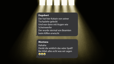Vier Verbrecher und ich im Gruppenchat: Jeden Tag kamen WhatsApp-Nachrichten aus dem Knast.