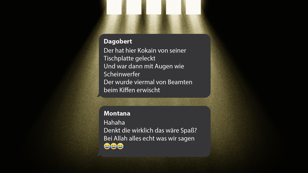 Vier Verbrecher und ich im Gruppenchat: Jeden Tag kamen WhatsApp-Nachrichten aus dem Knast.