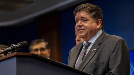 Illinois-Gouverneur JB Pritzker.