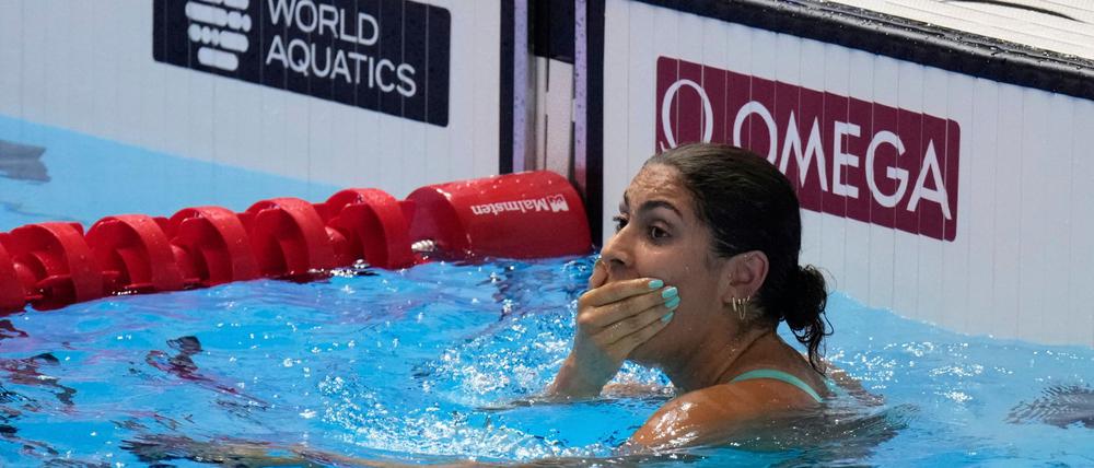 Anna Elendt verbesserte den deutschen Rekord über 200 Meter Brust auf der Kurzbahn.