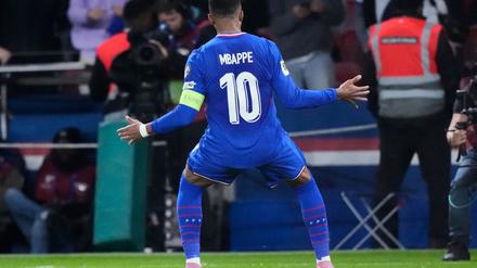 Erst Torjubel, dann Verletzung: Kylian Mbappé muss eine Zwangspause einlegen.