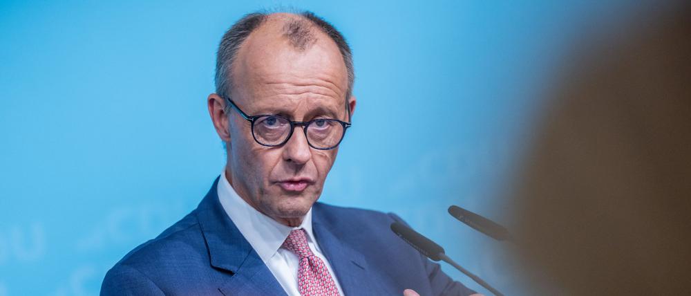 Bundeskanzler Friedrich Merz (CDU)