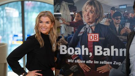 Entertainerin Anke Engelke präsentiert die Webserie „Boah, Bahn! Wir sitzen alle im selben Zug.“ Die neue Serie startet am 9. Oktober auf dem Youtube-Kanal der Deutschen Bahn (DB). 
