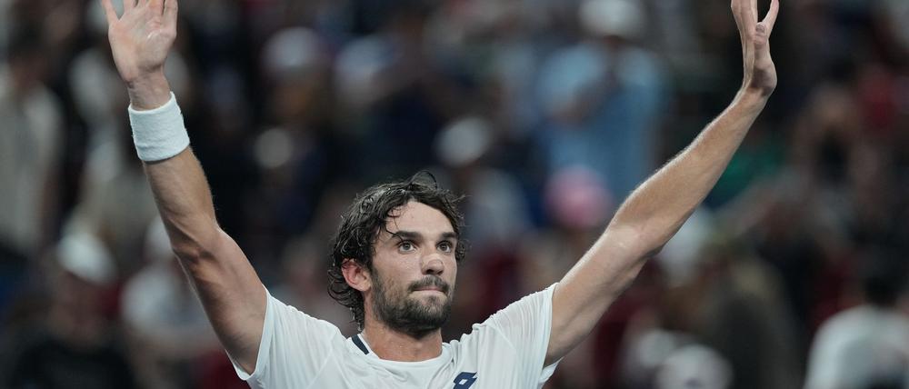Sensation in Shanghai: Der Weltranglisten-204. Valentin Vacherot steht im Finale.