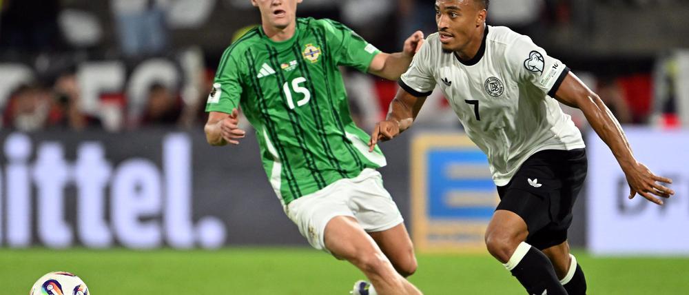 Jamie Leweling ist aus dem Teamquartier der Nationalmannschaft abgereist. (Archivbild)