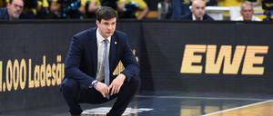 Alba-Trainer Pedro Calles hat mit seinem Team einen Fehlstart hingelegt. 