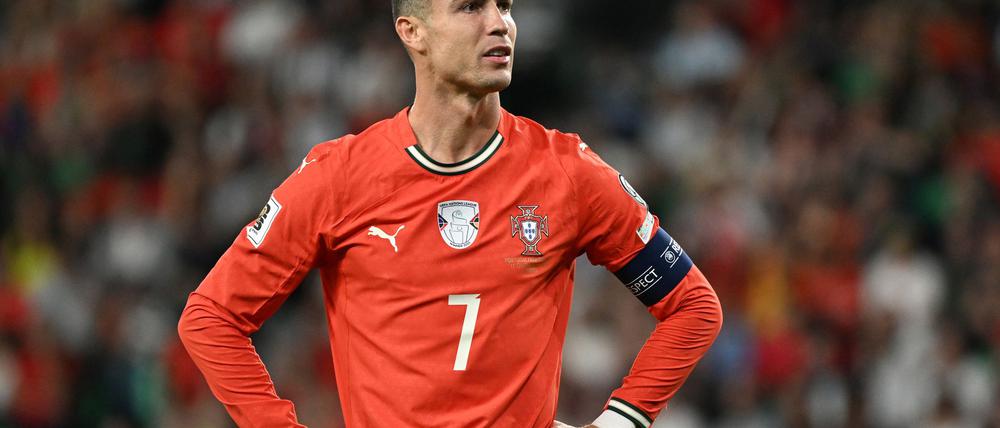 Cristiano Ronaldo scheiterte vom Elfmeterpunkt.