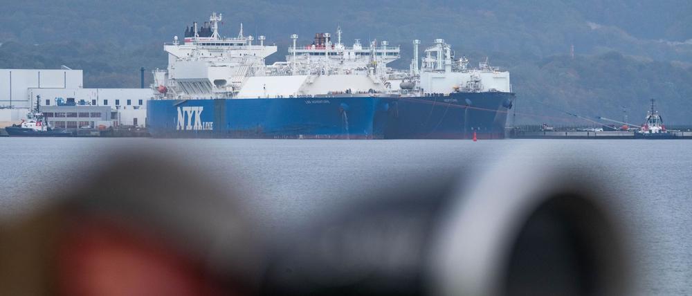 Über die Ostsee kam zuletzt wieder weniger LNG an Deutschlands Küste. 