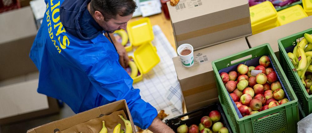 Auch Bananen und Äpfel kommen dieses Jahr mit in die Brotbox. 