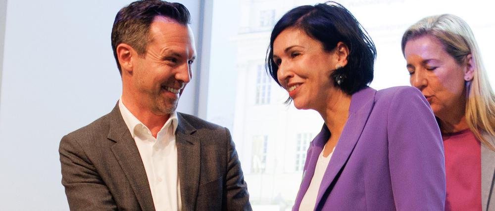 Gewinnt Noosha Aubel (parteilos) die OB-Wahl in Potsdam?