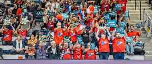 Lüneburgs Fans machten besonders Stimmung.