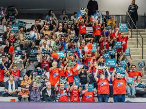 Lüneburgs Fans machten besonders Stimmung.