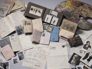 Fotoalben, Briefe, Erinnerungen: Archivalien und Objekte der Max-Beckmann-Nachlässe