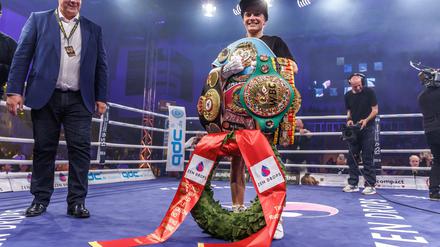 Tina Rupprecht wird Mama und beendet ihre Box-Karriere. (Archivbild)