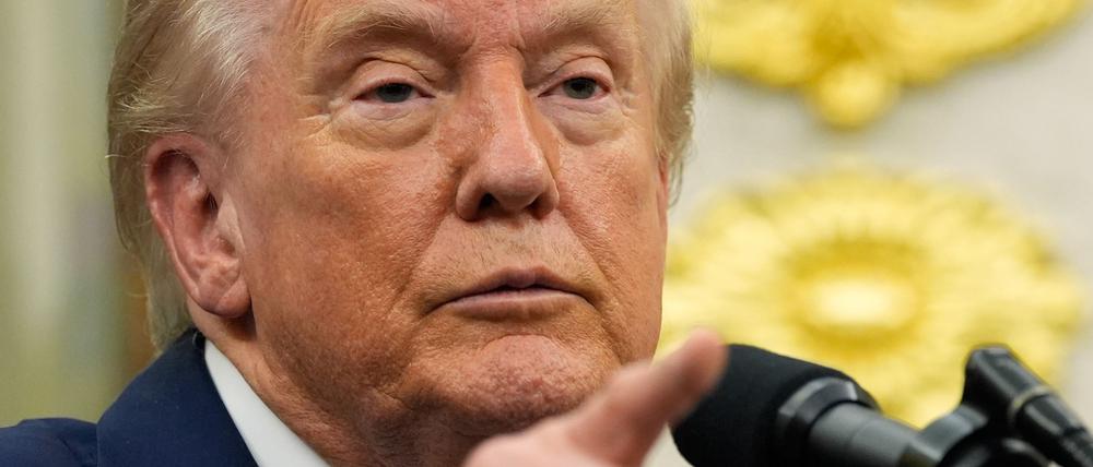 Donald Trump schlägt wieder versöhnlichere Töne Richtung China an.