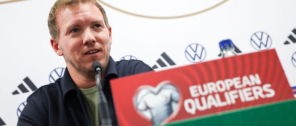 Julian Nagelsmann erwartet ein schweres Spiel in Belfast. 